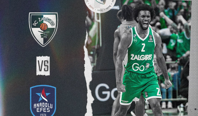 Eurolyga: „Žalgiris“ – „Anadolu Efes“ (Tiesiogiai)