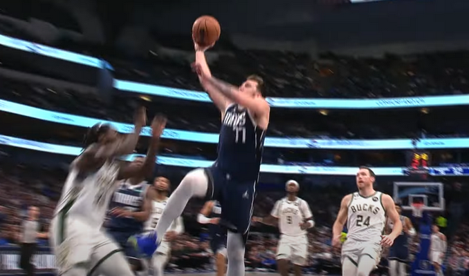 L. Dončičiaus galingas dėjimas - gražiausias NBA nakties epizodas (VIDEO)