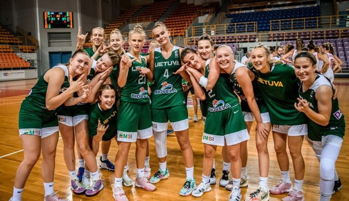 Lietuvos merginos FIBA reitinge pakilo į septintą vietą