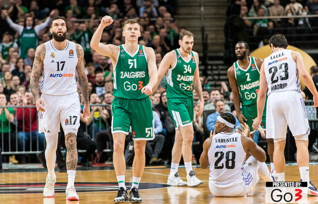 Kuris žalgirietis rungtynėse prieš „Real“ buvo geriausias ir blankiausias? (Įvertinkite)