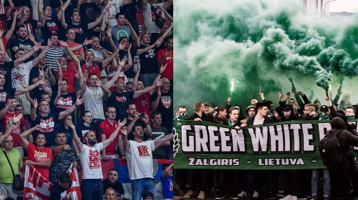 „Crvena Zvezda“ fanai: „Žalgirio“ sirgaliai yra bailiai ir pridėjo į kelnes“
