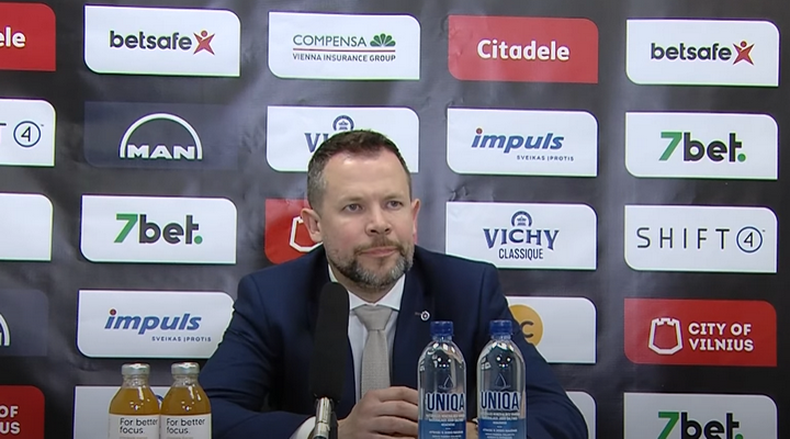 G. Žibėnas: „Šiuo metu galime laimėti prieš bet ką, bet galime ir pralamėti prieš bet ką“