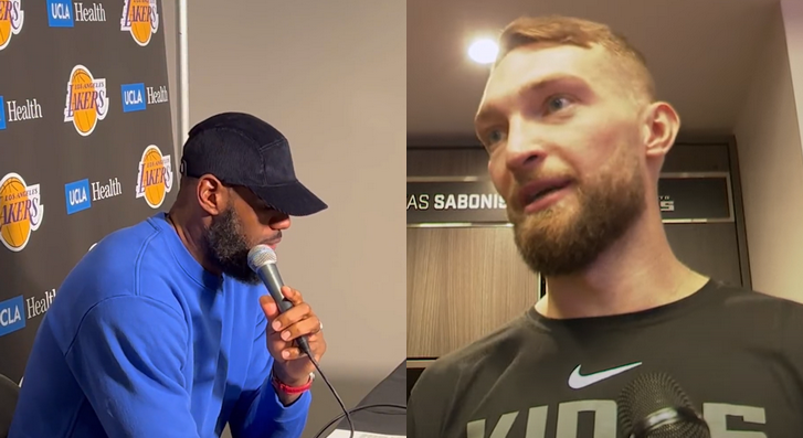 L. Jameso liaupsės D. Saboniui: „Jis labai primena tėvą“
