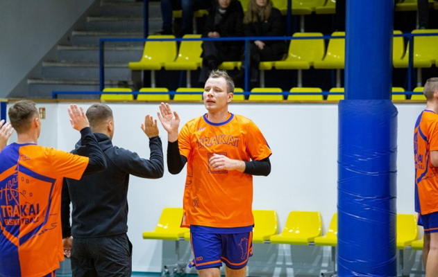 „Trakų“ lyderis L. Bankieta: tarp krepšininko ir ugniagesio