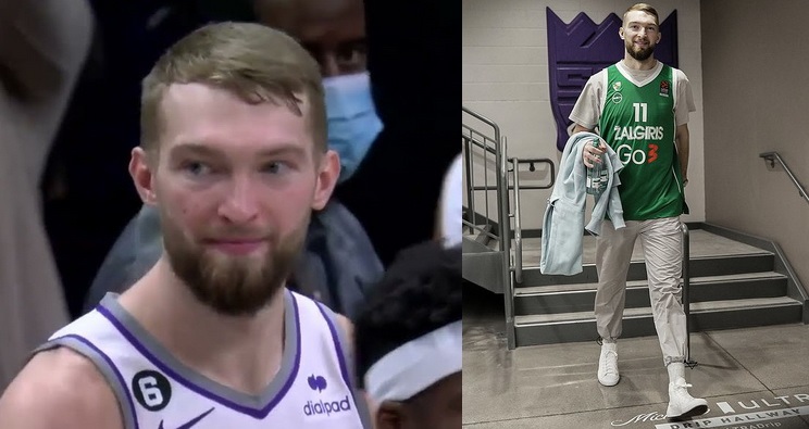 D. Sabonis į rungtynes atvyko su „Žalgirio“ marškinėliais (FOTO)