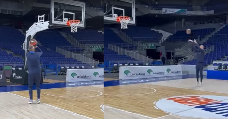 Kaip geriausiais laikais: Šaras pademonstravo savo sugebėjimus „Real“ arenoje (VIDEO)
