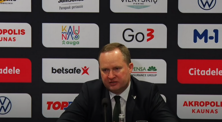 K. Maksvytis: „Dar vasarą Tayloras buvo mūsų sąraše“ (VIDEO)