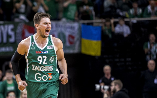 Naujokų akivaizdoje – po pertraukos atitrūkusio „Žalgirio“ pergalė prieš klaipėdiečius