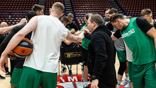 Pamatykite: „Žalgiris“ kviečia pažiūrėti akimirkas iš treniruotės Milane (VIDEO)