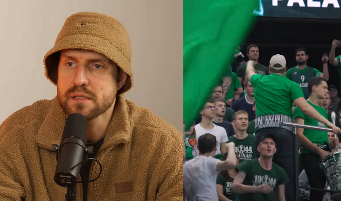 M. Stonkus kviečia rungtynėse su „Crvena Zvezda“ itin palaikyti Ukrainą (VIDEO)