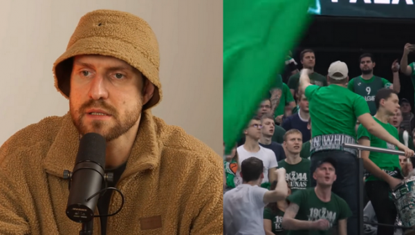 M. Stonkus kviečia rungtynėse su „Crvena Zvezda“ itin palaikyti Ukrainą (VIDEO)