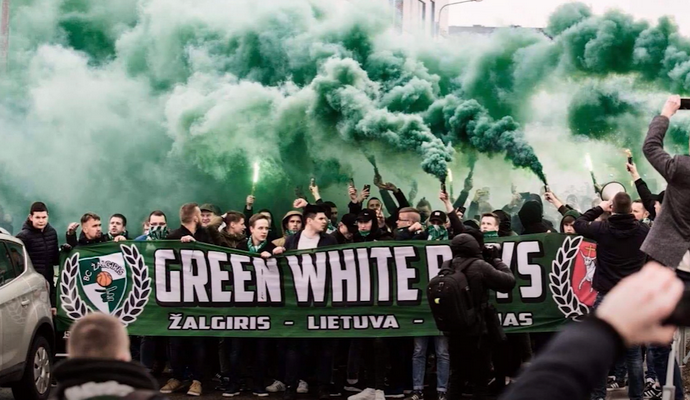 „Green White Boys“: „Mes nepavargome ir Ukrainą palaikysime iki pergalės!“