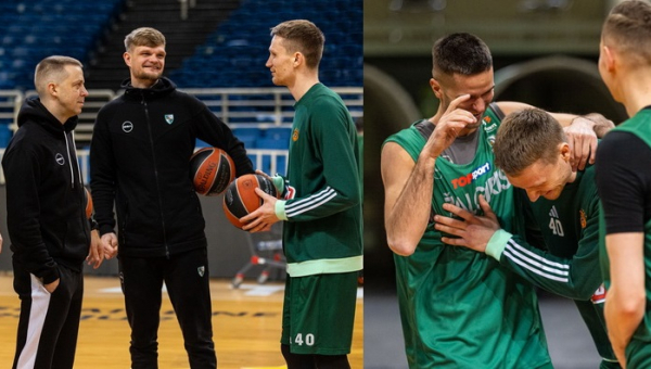 Pamatykite: žalgiriečių susitikimas su M. Grigoniu (FOTO)