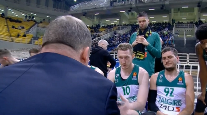 Išvyskite: K. Maksvyčio minutės pertraukėlės prieš „Panathinaikos“ (VIDEO)