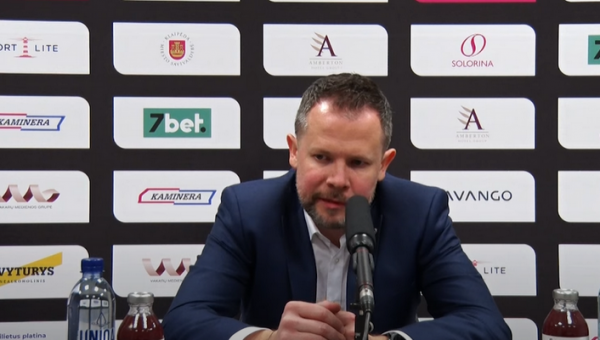 G. Žibėnas: „Deja, bet kartais reikia žaidėjus žadinti“ (VIDEO)