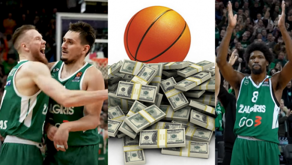 Graikas pastatė didelę sumą, kad „Žalgiris“ taps Eurolygos čempionais