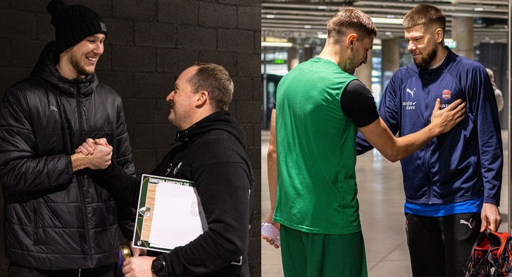 Pamatykite: žalgiriečių susitikimas su „Baskonia“ lietuviais (FOTO)