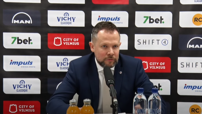 G. Žibėnas: „Džiaugiuosi už žaidėjus“ (VIDEO)
