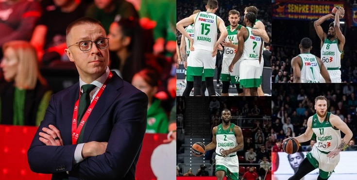 „Žalgiris“ jau galvoja apie ateitį: tikisi išsaugoti tris svarbius žaidėjus