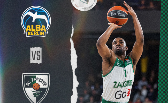 Eurolyga: ALBA – „Žalgiris“ (Tiesiogiai)