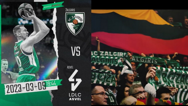 „Žalgiris“ ir antrą kartą įveikė ASVEL