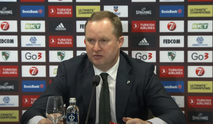 K. Maksvytis: „Didžiuojuosi savo komanda bei „Žalgirio“ fanais“ (VIDEO)