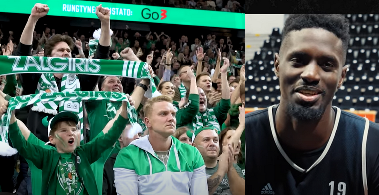 ASVEL aukštaūgis: „Žalgirio“ fanai didelio įspūdžio nepaliko“