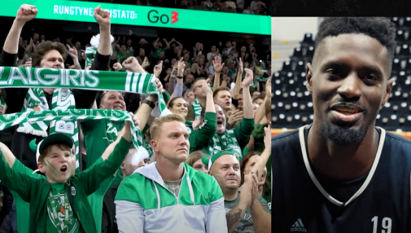 ASVEL aukštaūgis: „Žalgirio“ fanai didelio įspūdžio nepaliko“