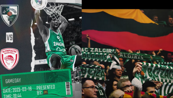 Eurolyga: „Žalgiris“ - „Olympiacos“ (Tiesiogiai)