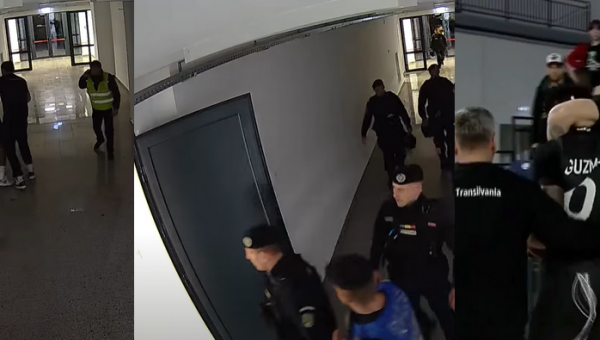 Rumunijoje iš aikštelės išvarytas krepšininkas į areną grįžo su metaliniu strypu (VIDEO)