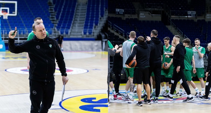 „Žalgiris“ Stambule surengė vakarinę treniruotę (FOTO)
