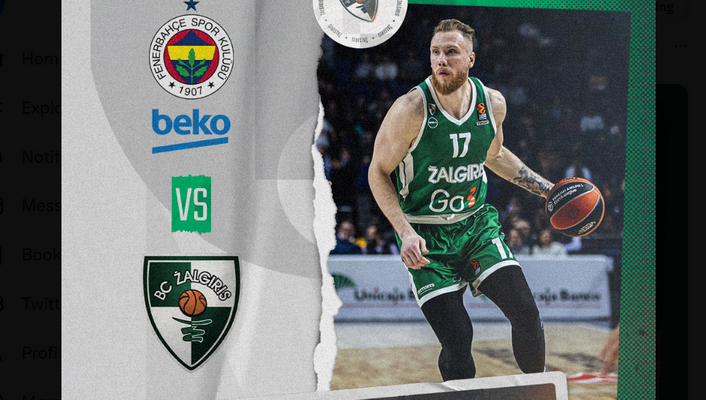 Eurolyga: „Fenerbahče“ ir „Žalgiris“ (Tiesiogiai)