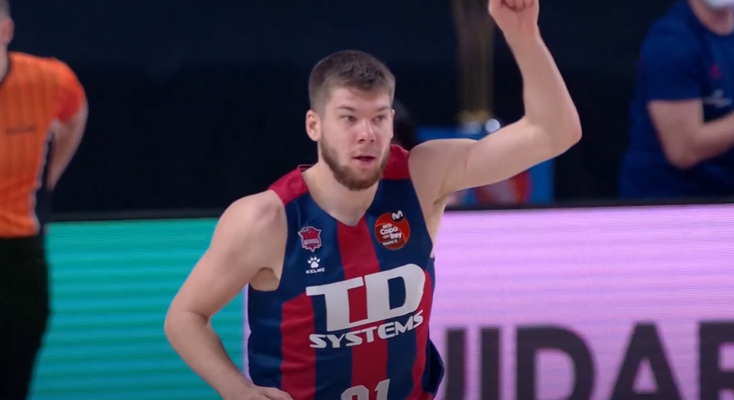 Esto bei D. Thompsono vedama lietuviškoji „Baskonia“ iškovojo sunkią pergalę