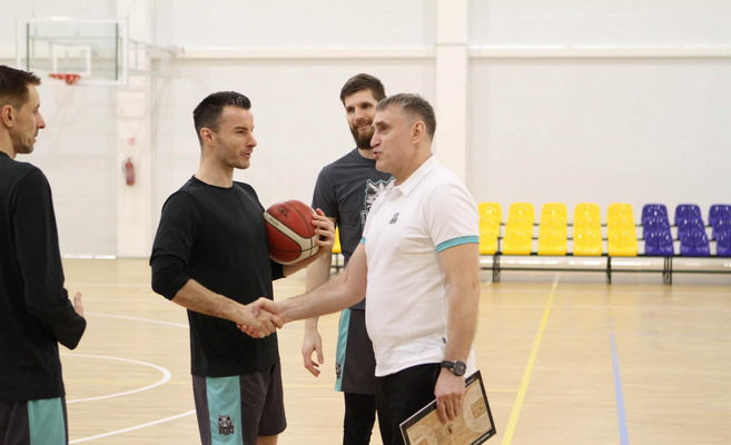 „Wolves“ treneris K. Kemzūra surengė pirmą treniruotę (FOTO)