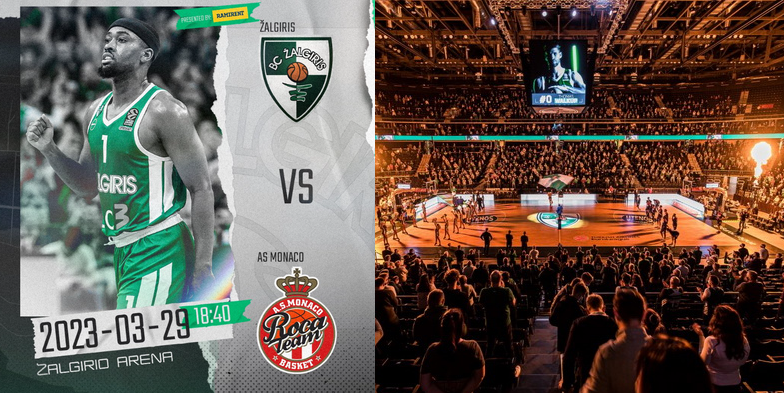 Eurolyga: „Žalgiris“ - „Monaco“ (Tiesiogiai)