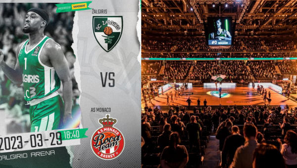 Eurolyga: „Žalgiris“ - „Monaco“ (Tiesiogiai)