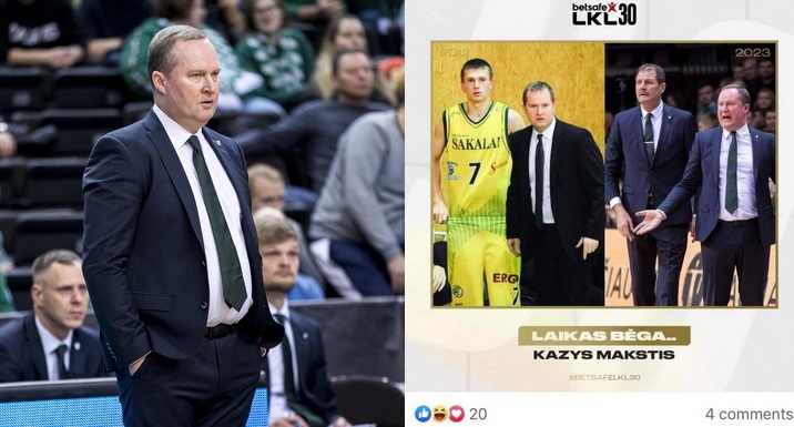 LKL kuriozas: K. Maksvytis sulaukė naujos pavardės (FOTO)