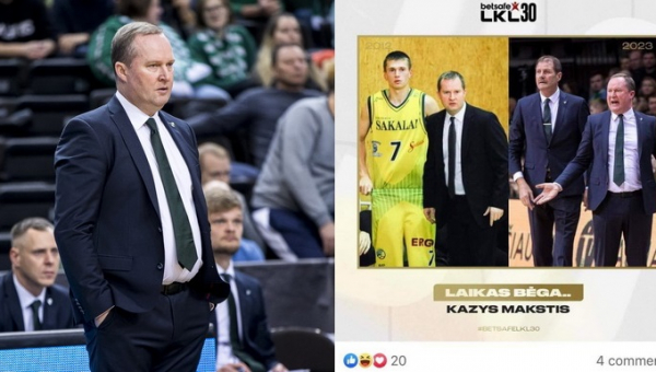 LKL kuriozas: K. Maksvytis sulaukė naujos pavardės (FOTO)