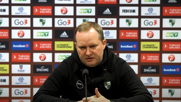 K. Maksvytis: apie mačą su „Maccabi“ ir L. Browno bei W. Baldwino stabdymą