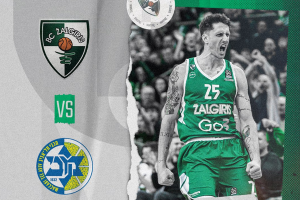 Svarbios Eurolygos rungtynės: „Žalgiris“ – „Maccabi“ (Tiesiogiai)