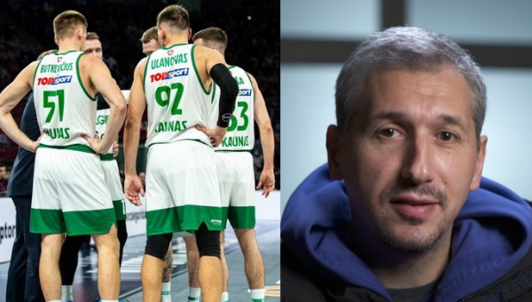 D. Diamantidis išskyrė tris dalykus, dėl kurių „Žalgirio“ gali nebūti atkrintamosiose