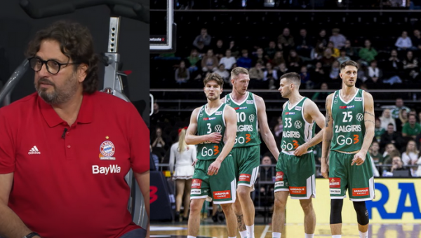 A. Trinchieri netiki „Žalgirio“ galimybėmis nugalėti „Barcelona“ ekipą
