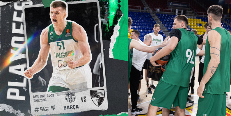 Eurolygos ketvirtfinalio startas: „Barcelona“ - „Žalgiris“ (Tiesiogiai)