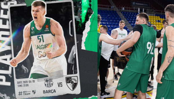Eurolygos ketvirtfinalio startas: „Barcelona“ - „Žalgiris“ (Tiesiogiai)