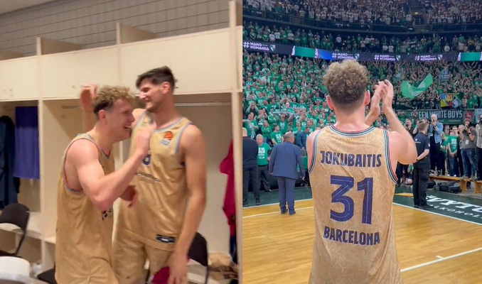 Pamatykite: „Barcelonos“ džiaugsmas patekus i finalo ketvertą (VIDEO)