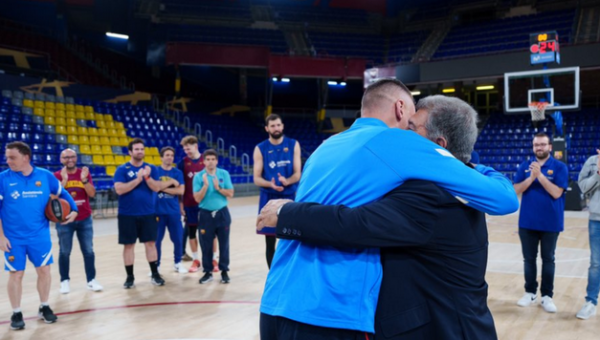 „Barcelonos“ prezidentas išlydėjo krepšininkus į finalo ketvertą Kaune