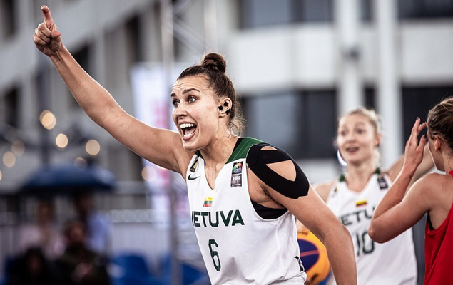 Lietuvos moterų 3x3 rinktinė pralaimėjo ir italėms