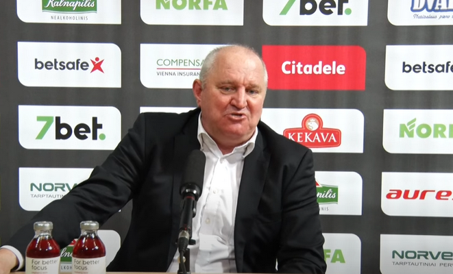 V. Šeškus: „Svarbiausia, kad treneriai ir žaidėjai tikėjo“ (VIDEO)