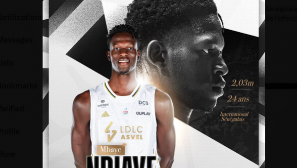 ASVEL sukirto rankomis su puolėju iš Senegalo