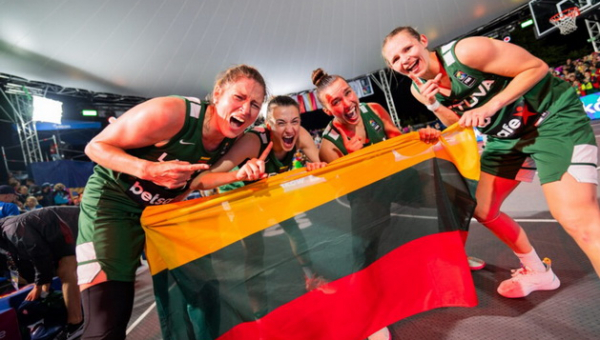 Lietuvos moterų 3x3 krepšinio rinktinė – Europos žaidynių čempionė